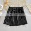 Girls' leather skirts autumn/winter 2020 new Korean baby children's skirts pu little girls western style hip leather skirts