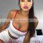 Women Sexy Sports String Vest Short Crop Tops Patchwork Yoga Suit Workout Hot Shorts Pants Athletic Sets Hot Swim Suit