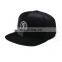 Шапки и кепки snapback из черного велвета высокого качества на заказ