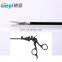 GEYI reusable 5mm curved straight scissors laparoscopic surgical instruments forceps