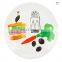 Promotion sales christmas sublimation coated tempered glass cutting board
