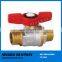 Female Male MS 58 Brass Ball Valve