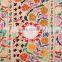 Indian Suzani Modern Flower Tapestry Decorative Throws Ethnic Art Suzani Bedspread