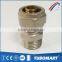 Profession compression coupling demountable brass screw fittings for PAP pipes