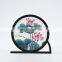 Chinese Round Screen Silk Embroidered Painting Gift Furnishing Ornaments Craft for Home decoration