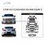HOT SELLING BODY KIT FOR MERCEDES BENZ 2019 C-CLASS W205 C63 AMG COUPE FRONT REAR BUMPER GRILLE CARS ACCESSORIES