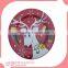 2014 new products porcelain dinner plate plate with Christmas design