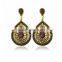 fancy earring designer inspired wholesale with good quality alta calidad arete dije colgante