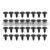 Auto Fastener Clips Fastener Rivet Clips 190Pcs 6 Sizes Car Push Pin Rivet Trim Clips