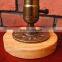 Modern table lamp wooden base book lights desk night light e27 holder mini retro bedside lamp