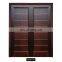 Modern Double Entrance Wooden Door Exterior Solid Wood Gates Front Entry Doors
