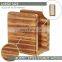 Wooden Napkin Holder for Kitchen Table and Countertops Farmhouse Rustic Wood Napkin Holders for Dinner Table