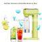 Latest Automatic Pressure Relief Design Fizz Soda Water Glass Fruit Infuser Water Bottle