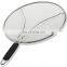 Stainless Steel Splatter Screen Guard Cover For Frying Pan