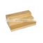 Bamboo Spice Jar Rack Holder 2 Tier Spice Rack Filled with Spices - Rotating Standing Rack Shelf Holder