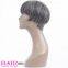 Short Gray Human Hair Wig with Wholesale Price