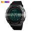 SKMEI 1347 Men's Sport Watch Digital Movement Multi-function Plastic Band Smart Watch