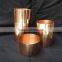 COPPER TUBE VASES LONG VASES TUBE VASES METAL TUBE VASES