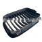 Matt Black Single Line Car Front Black Wide Kidney Grille Grill for BMW E39 5 Series 1997 -2002 2003