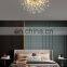 Gold Modern Crystal Designs Glass Ball Bedroom Kitchen Chandelier LED Light