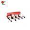 Reaper attachment assembly with mini tiller machine to harvest paddy wheat rice forage oat barley