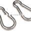 Carabiner wholesal Clips Stainless Steel 304 316 climbing snap hook