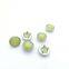 HLD factory custom color 10mm pearl Prong snap button for garment