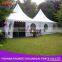 Luxury 5x5m White Chinese Pagoda Tents For Trade Show reception