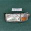 Spare part truck accessories DDDJDZ-SKNY124G-F headlight with corner light for benztruck