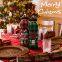 Productos de decoración de fiesta muy vendidos: adornos de Santa Claus de dibujos animados, fundas de botella de vino tinto, champán y gnomo navide?o de lino