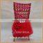 C133B hot pink tulle banquet weeding party chair cover
