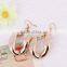 Wholesale New Design High Quality Real Gold Plated necklace Set for wedding jewelry