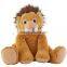 High quality plush soft king lion stuffed king lion toy/plush lion toy