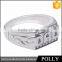 Polly Latest wedding ring designs, 18k gold new model wedding ring