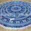 Bohemian Hippie Round Beach Towel Mandala Yoga Mat throw Tapestry