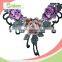 Dyeable most popular excellent collar lace machine 3D collar lace