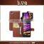 Popular Phone Cover Leather Wallet Case for Wiko Jimmy