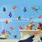 New Fish Seabed NEMO Wall Sticker Cartoon Wall Sticker Decor Removable Vinyl Nursery Kids Room Decals