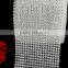 New Style Crystal Trimming, Stretch Elastic Crystal Strass Mesh Roll Trim Rolls Banding with Crystal AB Color