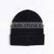 Promotional Black Warmth Winter Fun Beanie Knit Hats for Men