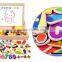 Good Wooden Toys Magnetic Game Box With Patterns kids Educational Games