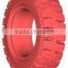 Colorful Environmental Friendly press-on solid tyre