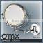 fashion hot sell hotel vanity salon swivel stainless steel frame mirror