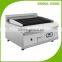 BN600-E606L Hot sale Lava rock grill , Commercial stainless steel electric bbq grill