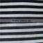 stripe fanric T/R polyester viscose spandex fabric punto roma fabric