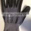 nylon spandex knitted liner with micro foam nitrile coated glove