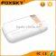 2015 Wholesale protablt mobile power bank 6600mah solar power bank