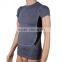 2015 New Men Training Tight Shirt Male Compression Running Basketball Fitness Training Short Sleeve Free Shipping 1033