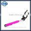 Colorful Monopod Selfie Stick Telescopic Wired Remote Mobile Phone Holder For All Phones