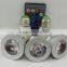 Factory Wholesale 16 colors remote control E27 3W RGB LED light